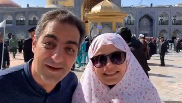 عکس خاله رویا و عمو مهربان