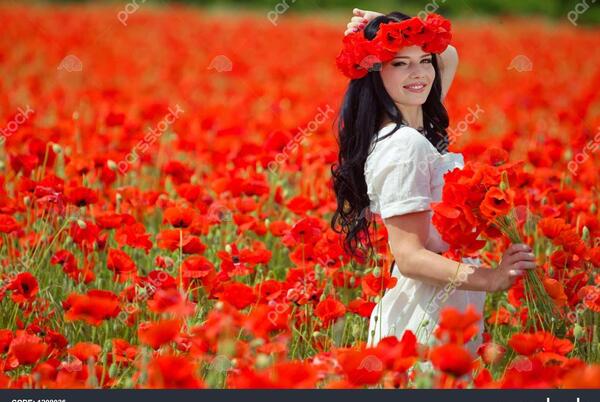 عکس گل دختر