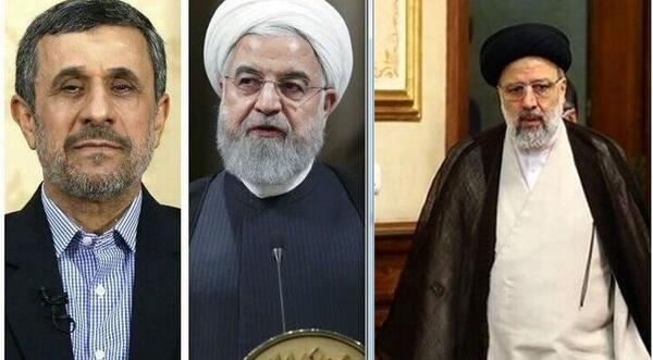 عکس رئیسی با روحانی