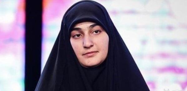 عکس زینب سلیمانی در لبنان