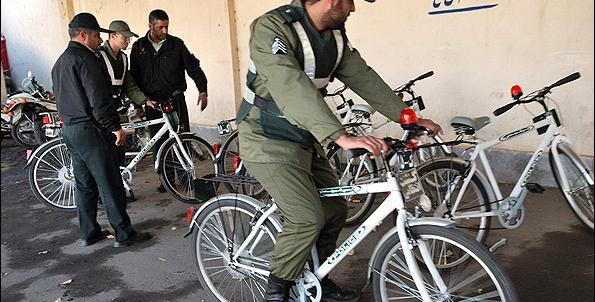 عکس دوچرخه پلیس