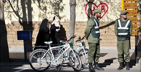 عکس دوچرخه پلیس