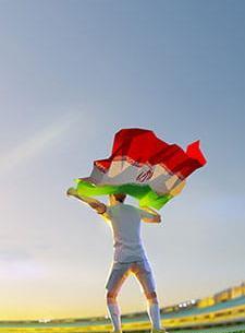 عکس پرچم ایران تیم ملی