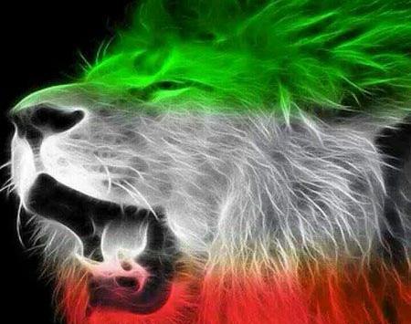 عکس پرچم ایران تیم ملی