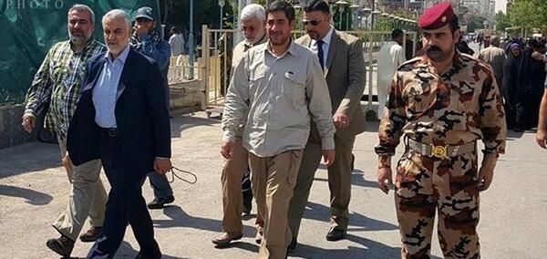 عکس سردار سلیمانی در گروه داعش