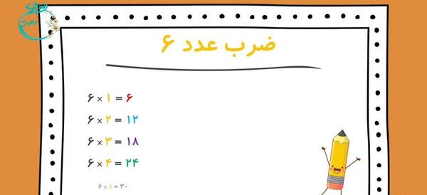 عکس آموزش ضرب