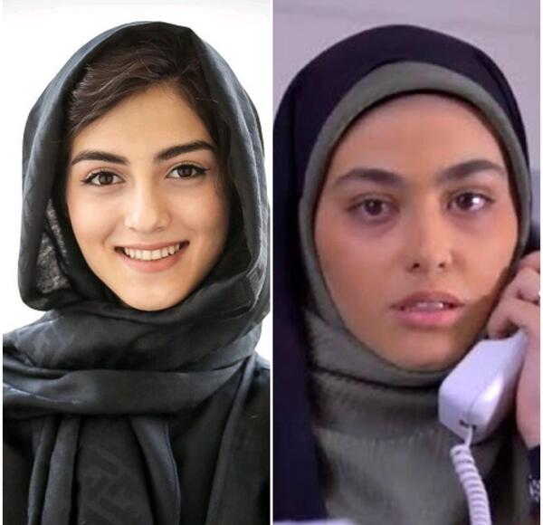 عکس فیک دختر با حجاب