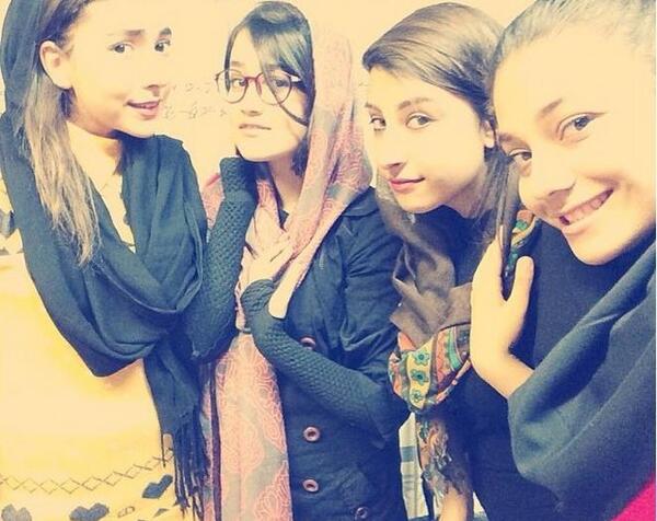عکس حنانه احدی و دوست پسرش
