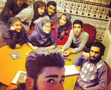 عکس حنانه احدی و دوست پسرش