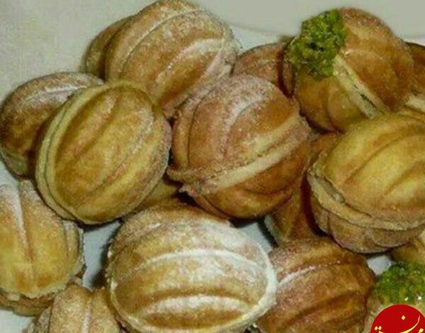عکس شیرینی گردویی