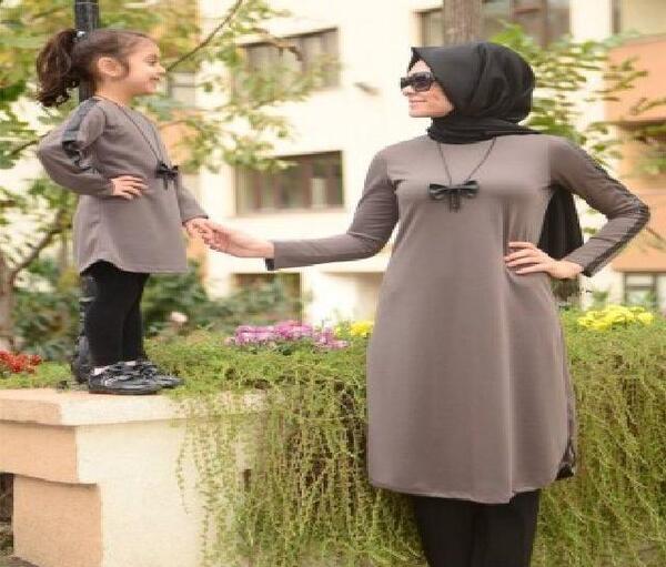 عکس مدل مانتو ابروبادی ست