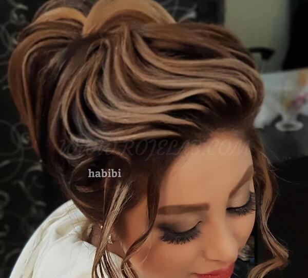 عکس شینیون مو اموزش