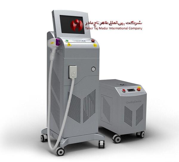 عکس دستگاه لیزر تیتانیوم