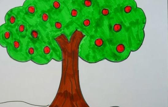 عکس نقاشی روز درختکاری