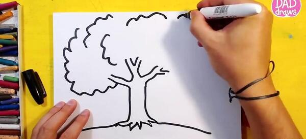عکس نقاشی روز درختکاری