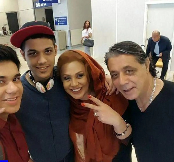 عکس همسر نسرین مقانلو