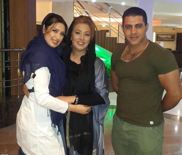 عکس همسر نسرین مقانلو