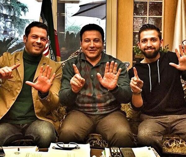 عکس بازیگران پرسپولیسی و استقلالی