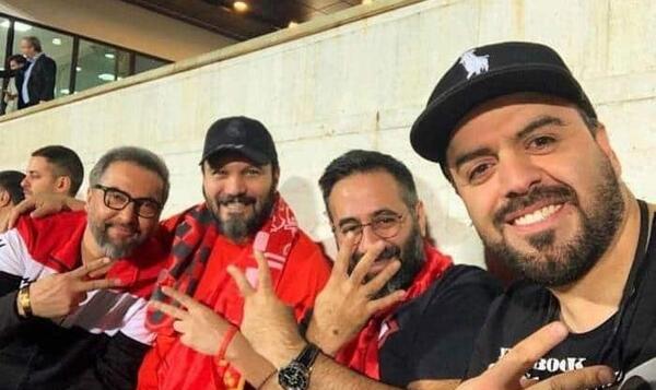 عکس بازیگران پرسپولیسی و استقلالی