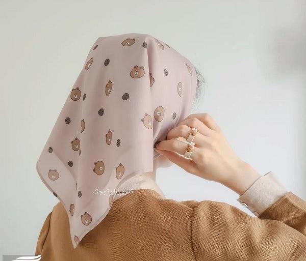 عکس روسری مینی اسکارف بچه گانه