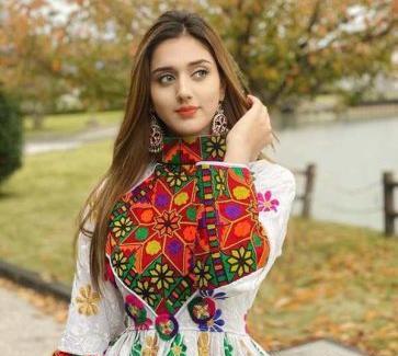 عکس لباس مجلسی دخترانه افغانی