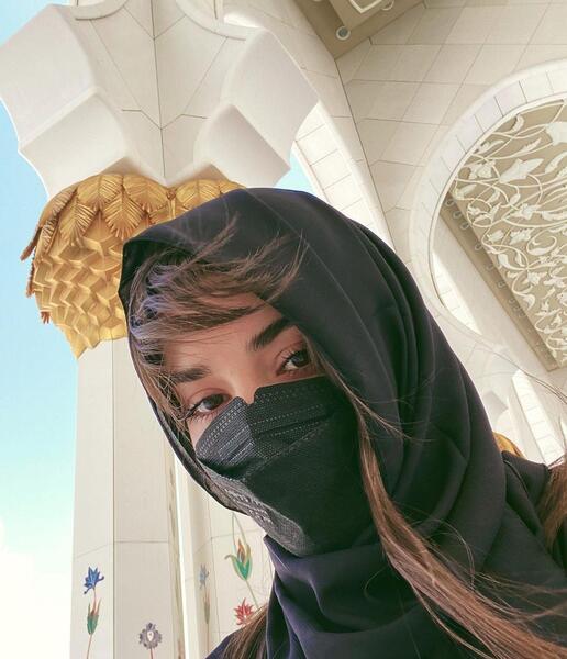عکس هانده ارچل با روسری