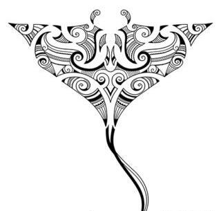 عکس طرح تاتو ژاپنی خام