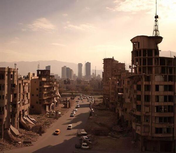 عکس زامبی در شیراز