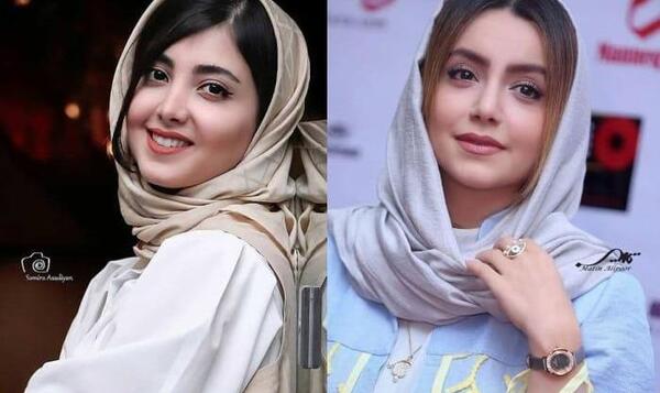 عکس زیبا کرمعلی و نازنین بیاتی