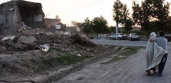 عکس زلزله آذربایجان شرقی