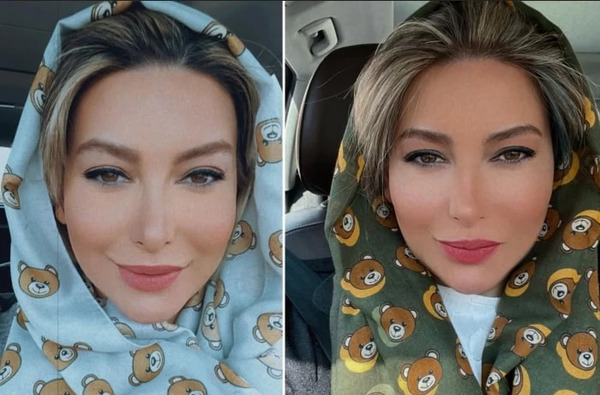 عکس های فریبا نادری در ترکیه