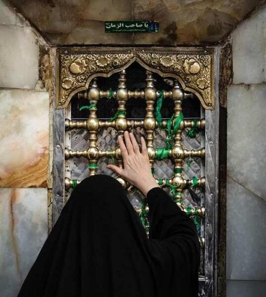 عکس پروفایل دختر چادری در بین الحرمین