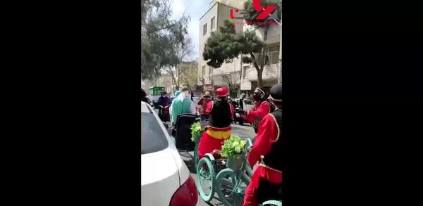 عکس حاجی فیروز عید نوروز