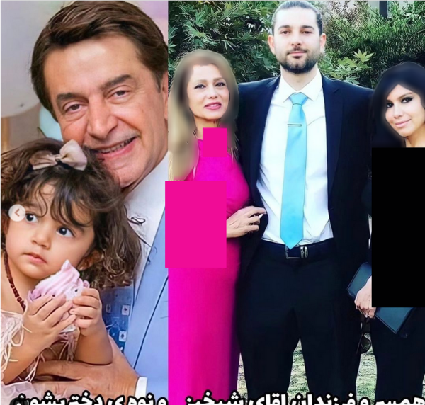 عکس حمید شب خیز وهمسرش