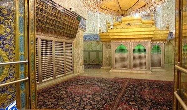 عکس ساعت حرم امام حسین
