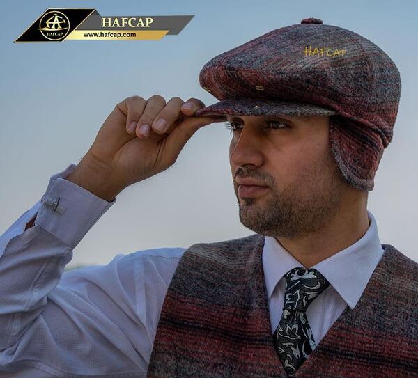 عکس خرید کلاه فلت پشمی