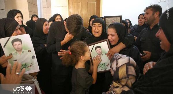 عکس شهید پلیس محمد قنبری