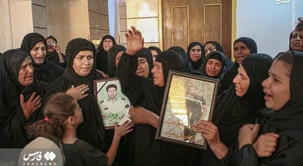 عکس شهید پلیس محمد قنبری