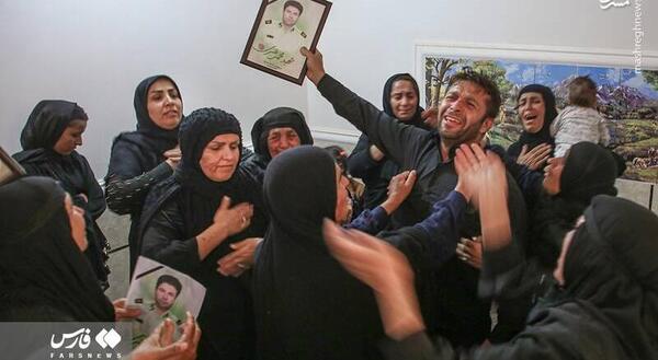 عکس شهید پلیس محمد قنبری