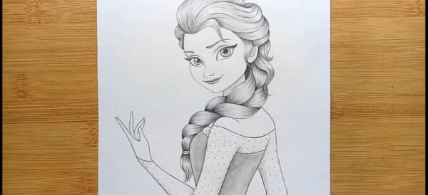 عکس نقاشی السا و آنا