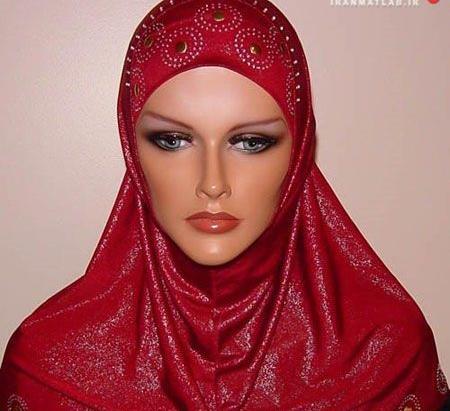 عکس مقنعه کلاسیک