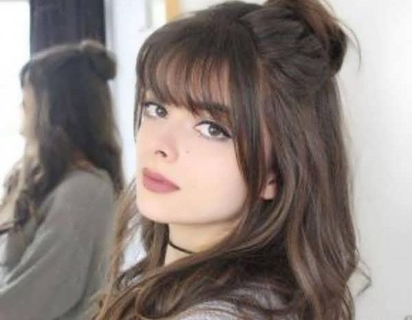 عکس شینیون مو جلوی سر