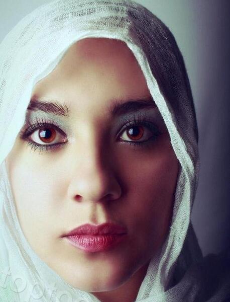عکس دختر چشم درشت