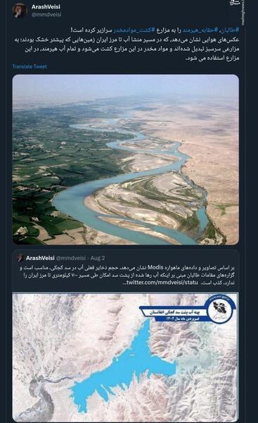 عکس مزارع تریاک