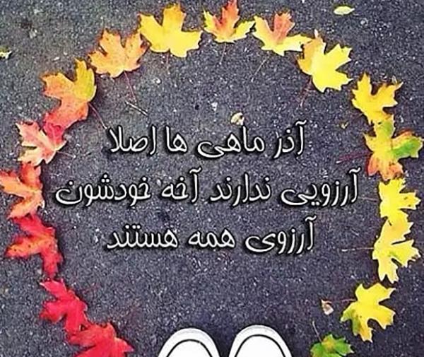 عکس نوشته تولد خواهرزاده آذر ماهی