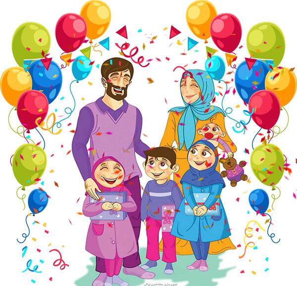عکس نیمه شعبان کارتونی