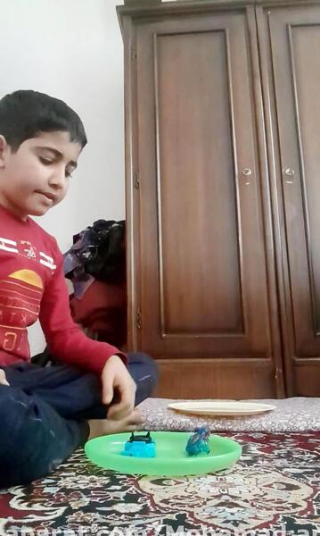 عکس تکامل فرفره های انفجاری