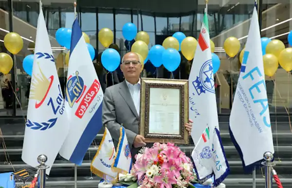 عکس مدیر عامل شرکت زر ماکارون