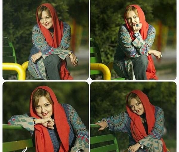 عکس پرستو گلستانی با همسرش