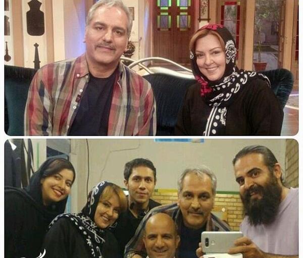 عکس پرستو گلستانی با همسرش